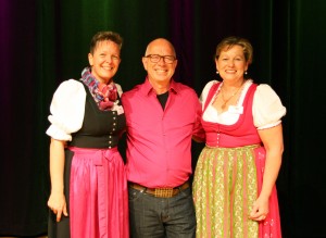 Robert Betz mit Andrea und Rose